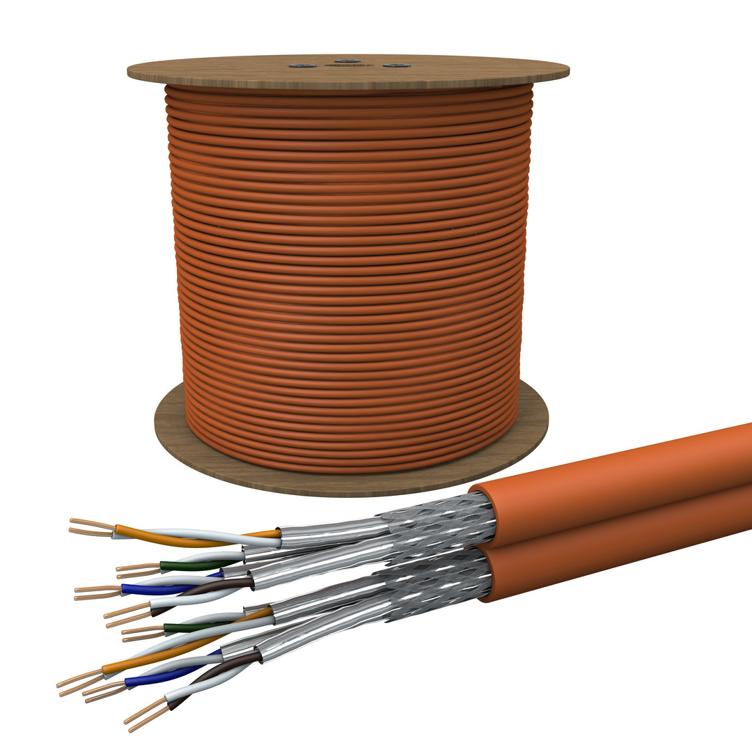 100m Datenkabel UC900HS23/1 2X4P FRNC-B CAT7 100m Spule Duplex 2x4x2 AWG23 60013181 (2EUR/m)