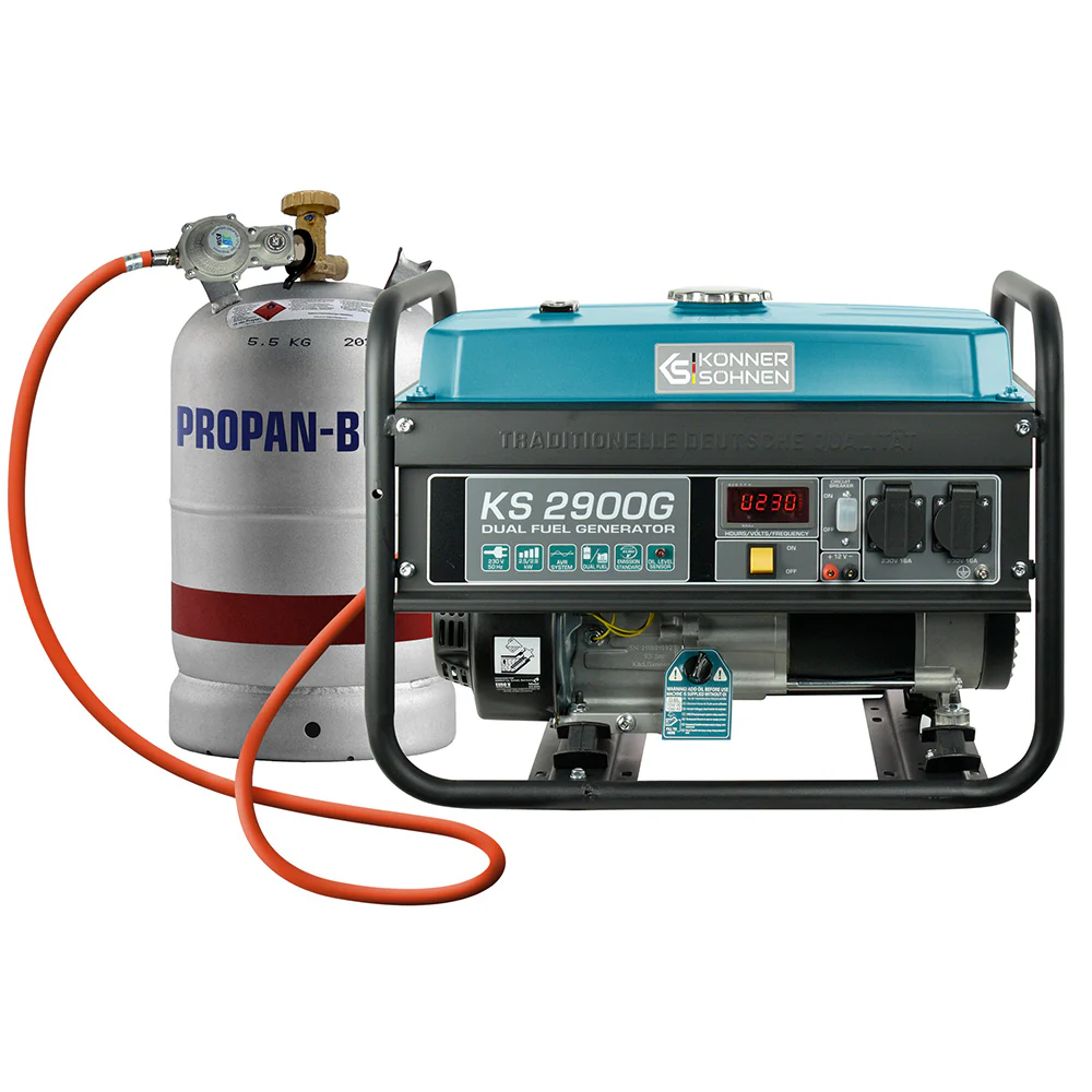 1St. Könner & Söhnen KS2900G LPG/Benzin-Generator KS 2900G