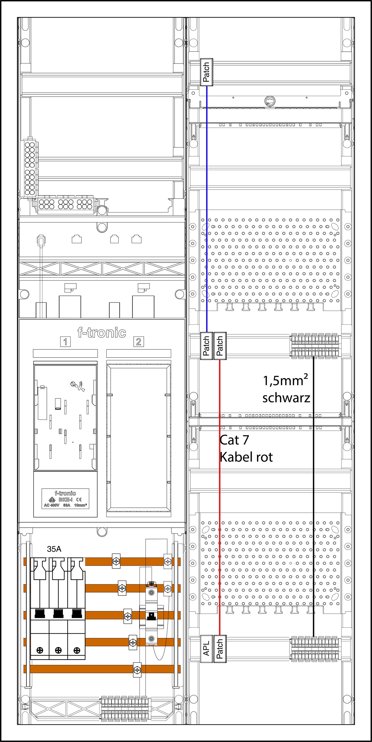 1St. F-Tronic EHZ721APZSWM35B10 EHZ721APZSWM35B10, 1ZP, DS, 1 R, 1 VAPZ-SWM inkl. APL, SLS 35A, SPVGB10 7195155