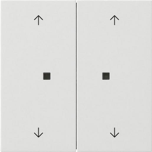1St. Gira 5386112 Wippe 2f Pfeile Kontrollf. Flächenschalter