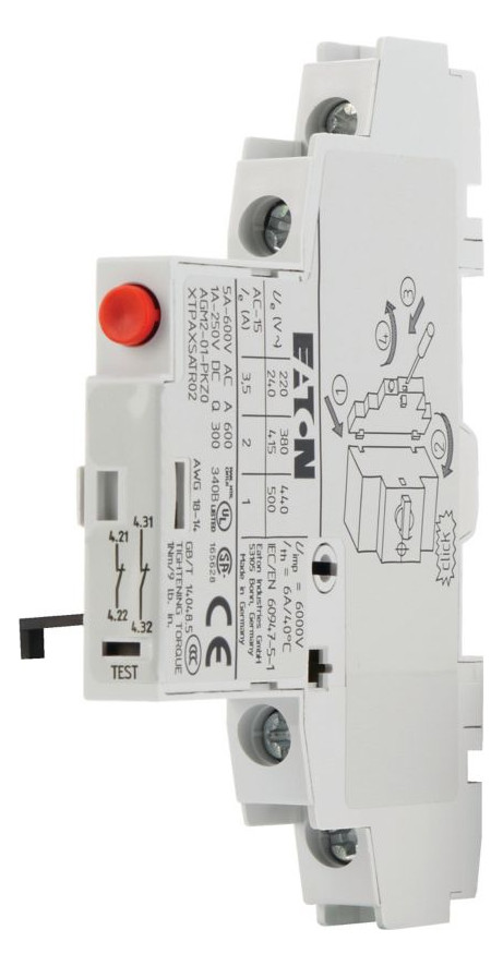 1St. Eaton 072899 Ausgelöstmelder 2Ö allgemeine Auslösung, Kurzschluss AGM2-01-PKZ0