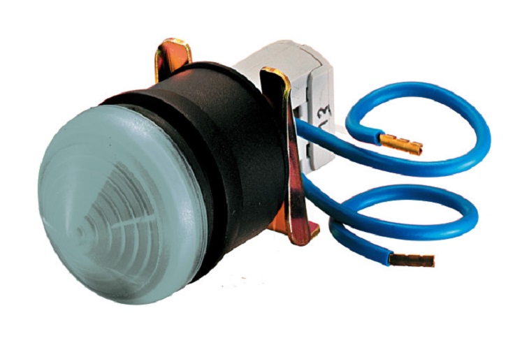 1St. Eaton 208692, L-W Leuchtmelder, Weiss LW