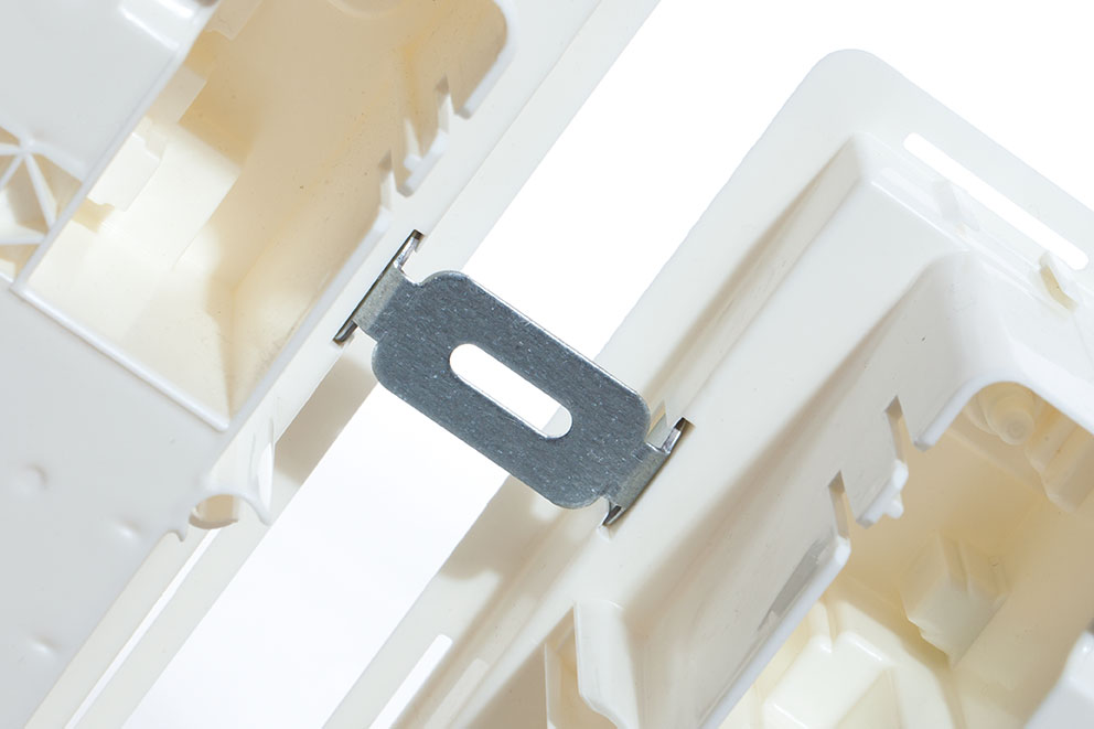 1St. F-Tronic VK-Set Verbindungsklammer-Set, VK-Set (2 Stück), für Jumbo K Kleinverteiler 7290107