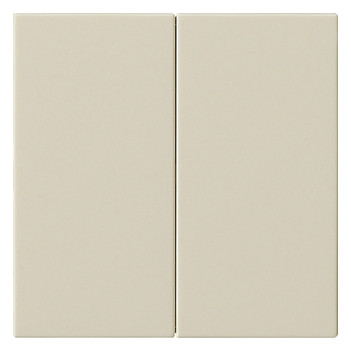 1St. Gira 537001 Wippe 2f unbedruckt System 55 Cremeweiß