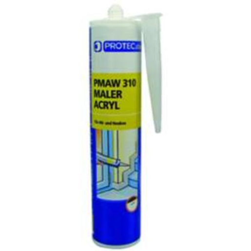 1St. Protec.class PMAW 310 Maler-Acryl Weiss 310 ml Kartusche