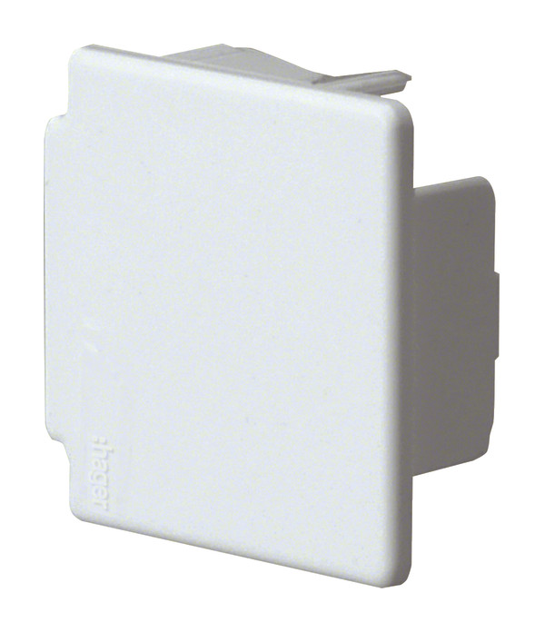 1St. Hager LF4004069016 Endstück halogenfrei zu Leitungsführungskanal LF 40x40mm verkehrsweiß