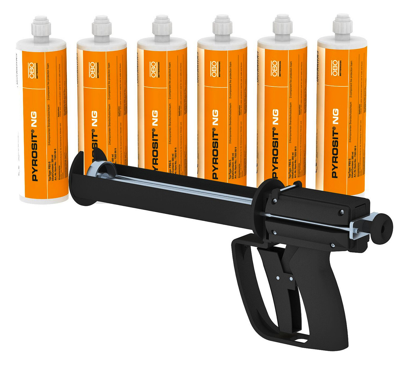 1St. Bettermann FBS-S+P Brandschutzschaum Aktionspaket