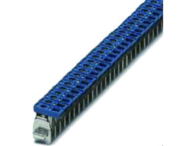 10St. Phoenix AKG 16 BU Anschlussklemme Schraubanschluss Belastungsstrom: 76 A 1,5 mm² - 16 mm² B=9,8 mm blau 04