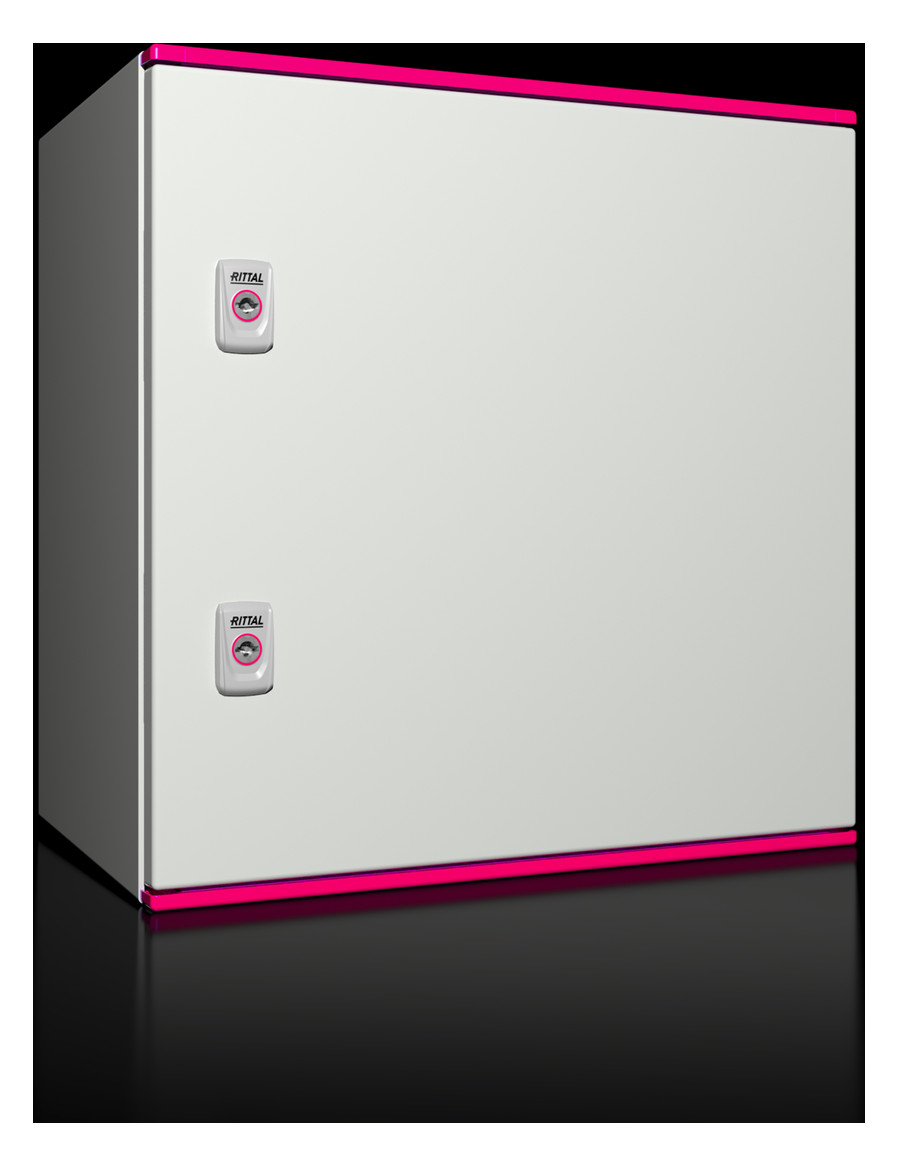 1St. Rittal AX 1453.000 AX Kompakt-Schaltschrank Kunststoff, BHT: 500x500x300 mm