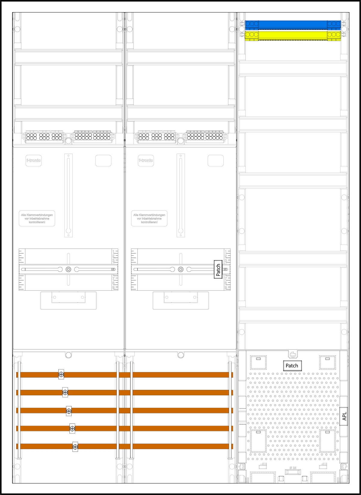 1St. F-Tronic 3HZ732APZ 3HZ732APZ, 2 ZP, 1 VAPZ inkl. APL,2 PPV,1 PL150 7190451