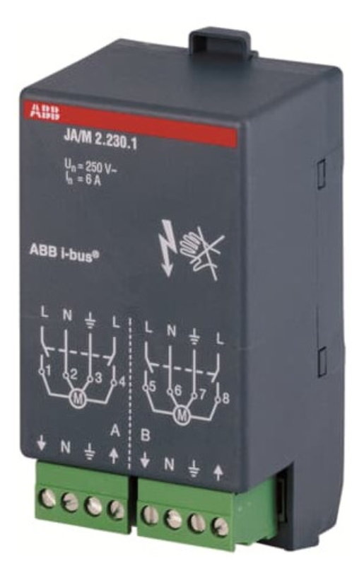 1St. ABB Jalousieaktor JA/M2.230.12fach 230VAC