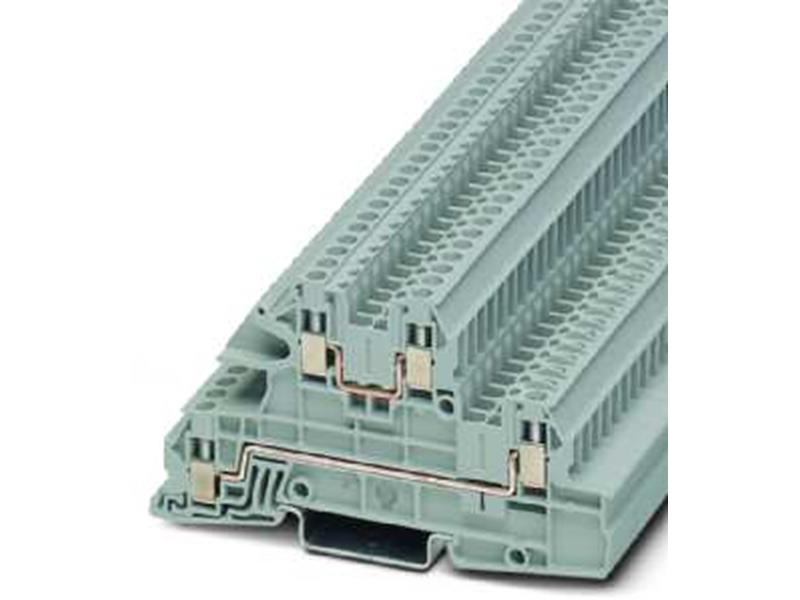 10St. Phoenix Contact UTI 2,5-L/L Installationsetagenklemme grau 3076031 10St. Phoenix UTI 2,5-L/L Installationsetagenklemme grau 3076031