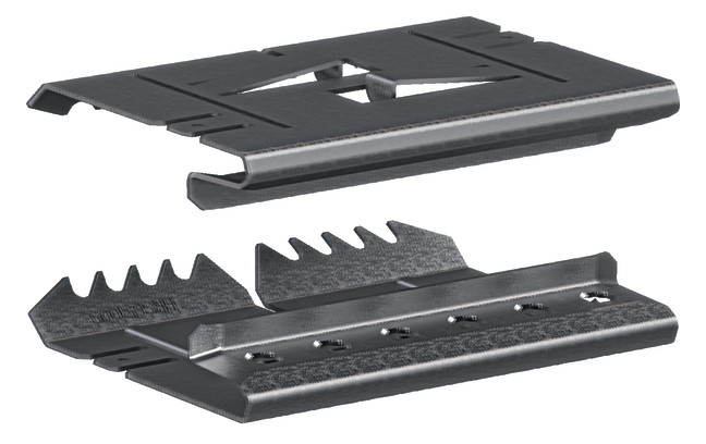 1St. Hager BRS651009 Kupplung Paar zu BRS 65x100mm OT 80mm