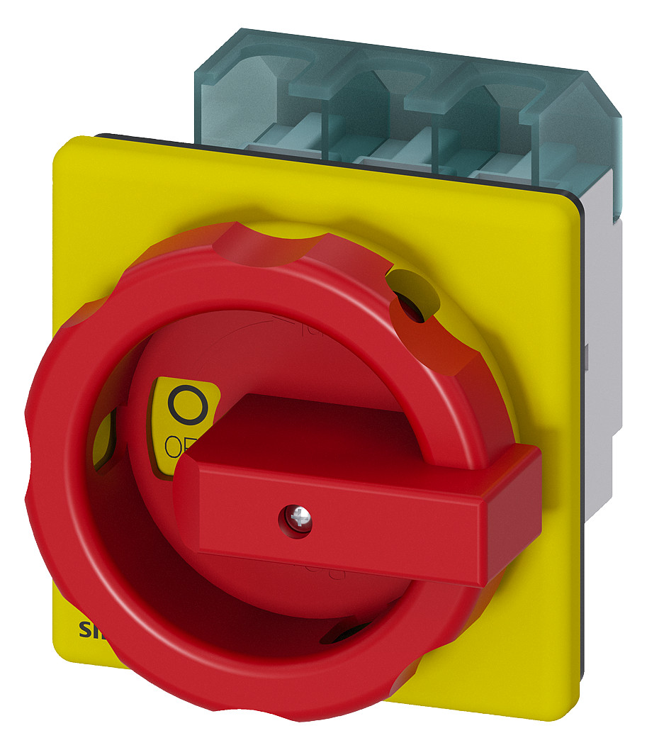 1St. Siemens 3LD2504-0TK53 SENTRON, Haupt-/Not-Aus-Schalter 3P