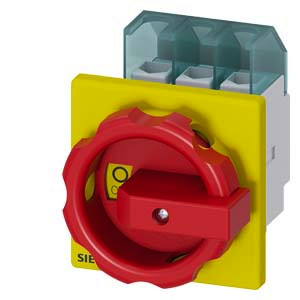 1St. Siemens 3LD2103-0TK53 SENTRON, Lasttrennschalter 3LD, Not-Aus-