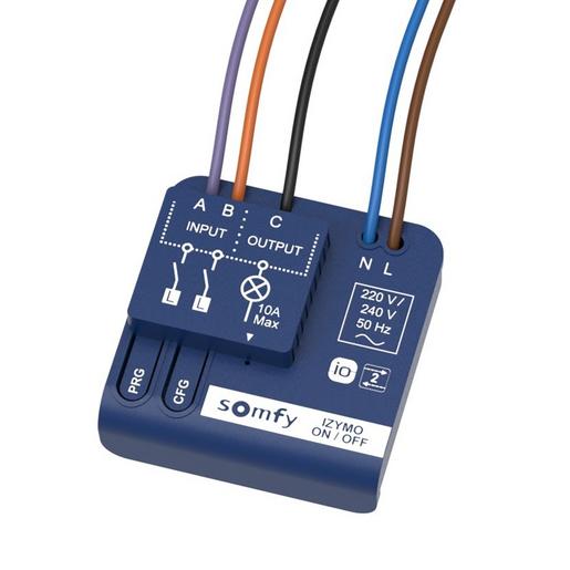 1St. Somfy Funk Lichtempfänger io Lich 1822649 , Unterputz