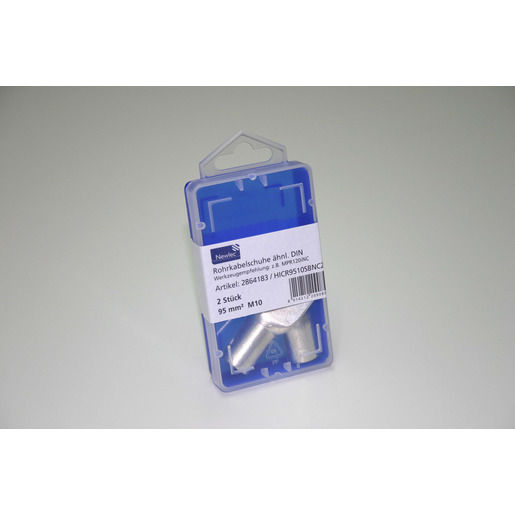 1Pk = 2 Stück Rohrkabelschuh 95 mm² M10 verzinnt