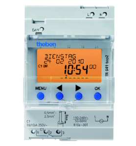 1St. Theben 6410100 Reiheneinbau-Jahreszeitschaltuhr 1 Kanal, OBELISK-Schnittstelle, 3 TE TR 641 top2