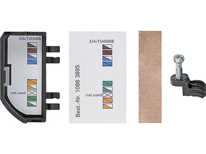 1St. Gira 223500 ET-Set POE (Kl./Schraube/KD) G1 Zubehör