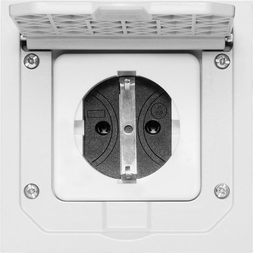 1St. Siemens 5UB4650 DELTA Steckdose mit Klappdeckel a