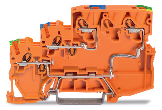 15St. Wago 2000-5357/102-000 3-Leiter-Aktoreneinspeiseklemme für PNP-
