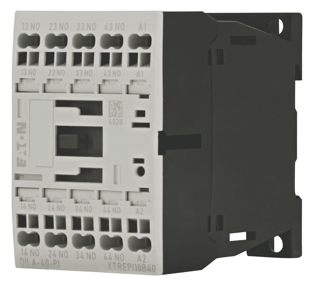 1St. Eaton DILA-40-AC-PI Hilfsschütz, 230 V 50 Hz, 240 V 60 Hz, 4