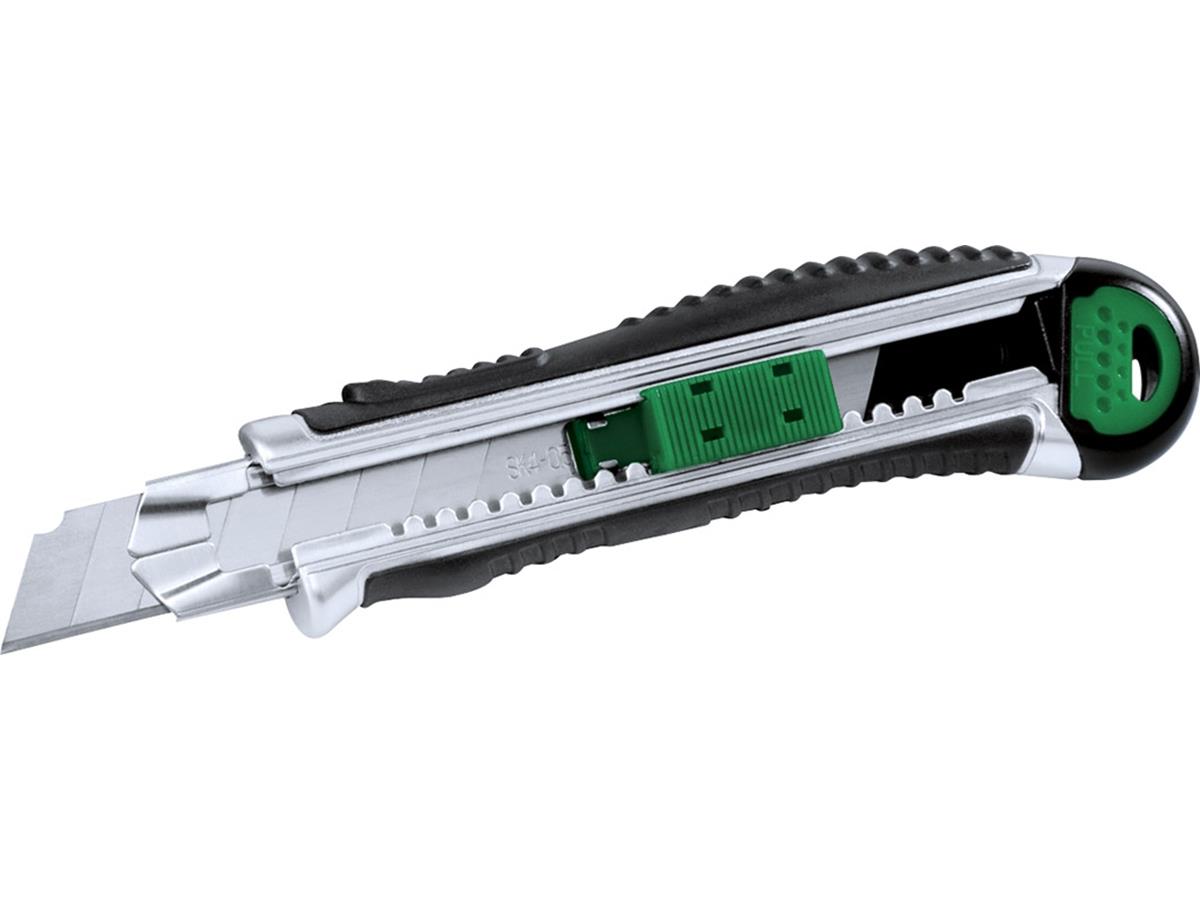 1St. Heyco 1664000000 Profi-Cuttermesser, zinkausführung Profi-Cuttermesser 18 mm Klingenbreite...