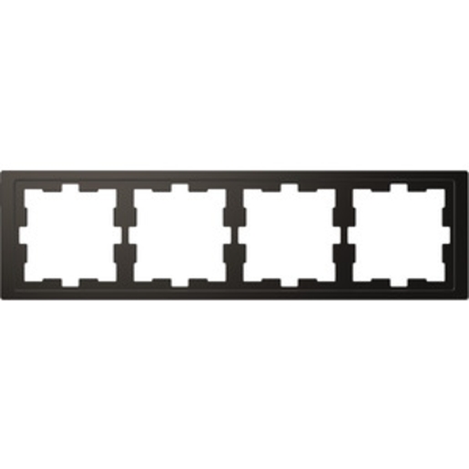 1St. Merten MEG4040-6534 D-Life Rahmen, 4fach, Anthrazit...