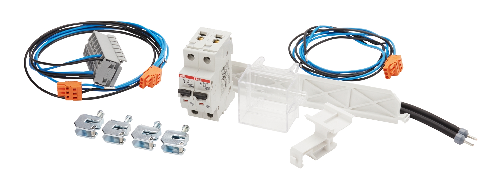 1St. F-Tronic SPVG2B6 Spannungsversorgung SPVG2B6, 2x LS-Schalter B6A 1pol. 25kA 7111004