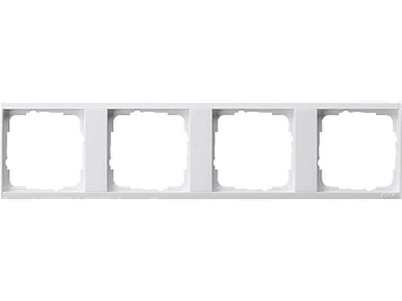 1St. Gira 146427 Zwischenr. 4fach Event Reinweiß matt