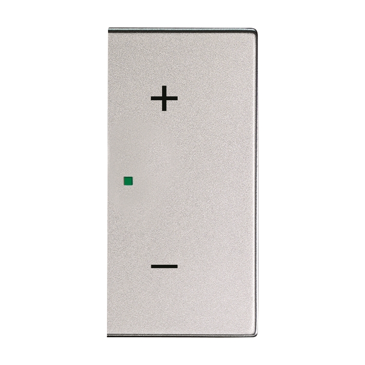 1St. Busch-Jaeger 6237-22-83 Wippe, 2-fach rechts, mit Symbol Volume Busch-free@home alusilber