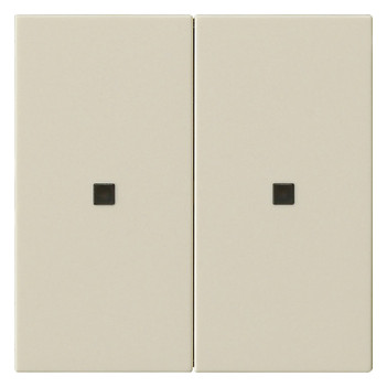 1St. Gira 510701 RF Bedienaufs. 2f KNX System 55 Cremewei