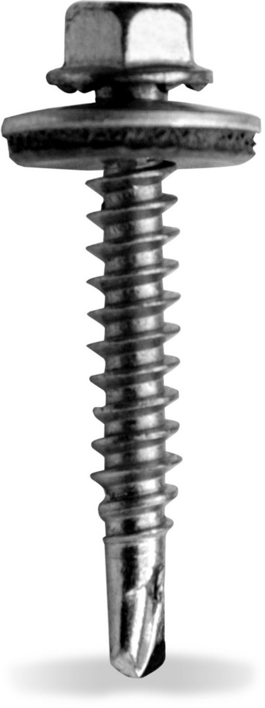 1St. K2SYSTE Self-tapping metal s Selbstbohrende Sechskantblechschraube