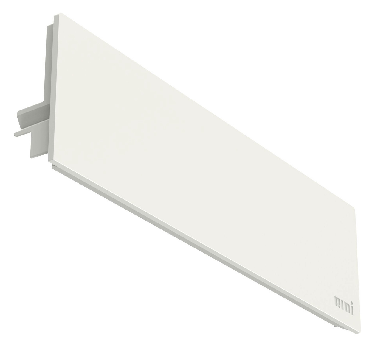 1St. RIDI ARKA-ED-WS Leuchtenenddeckel ARKA, weiß, Kunststoff