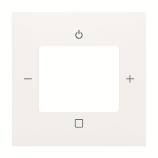 1St. Busch-Jaeger 8252-914-101 Zentralscheibe alpinweiß für Busch-Radio DAB+ 2CKA008200A0241