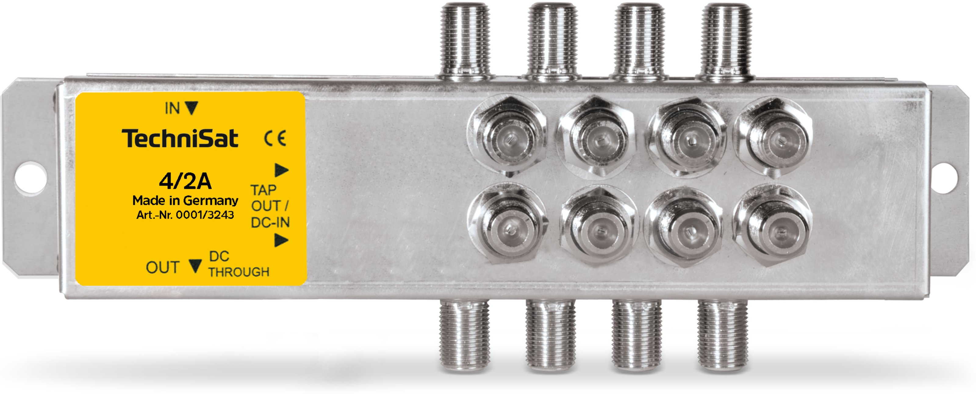 1St. Technisat 0001/3243 Aktiver Zweifachabzweiger 4/2A