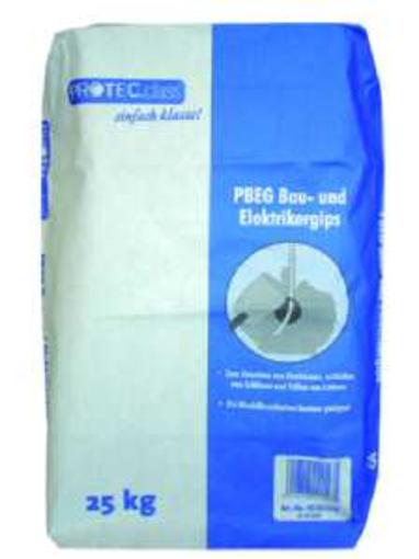 25Kg Protec.class PBEG Bau- & Elektrikergips 25kg Sack