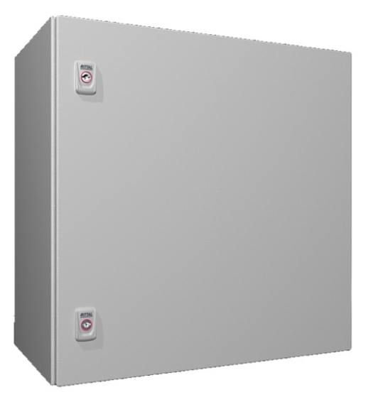 1St. Rittal AX 1360.000 Kompakt-Schaltschrank AX, 1-türig, BHT 600x600x350mm