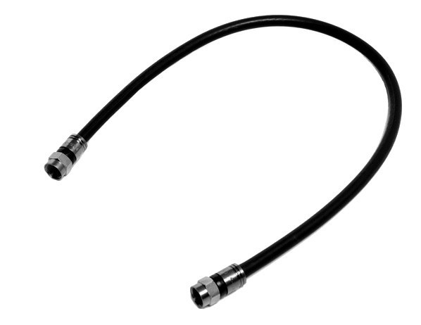 1St. HOPF TJK FM-FM 500 Verbindungskabel mit F-Schraubsteckern,