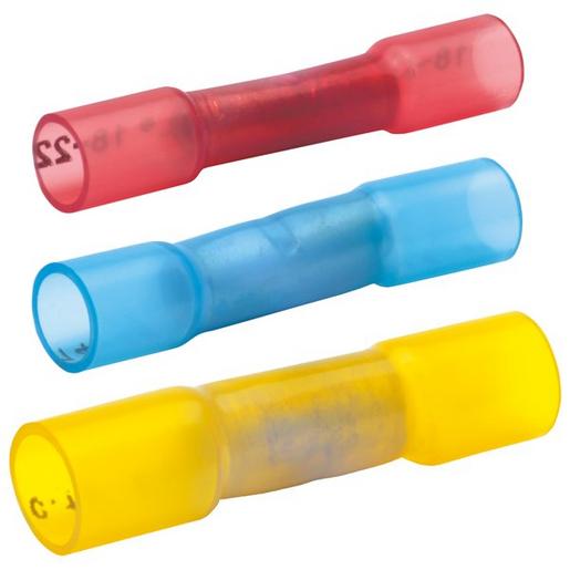 100St. Klauke 700WS Stoßverbinder isoliert, mit Wärmeschrump