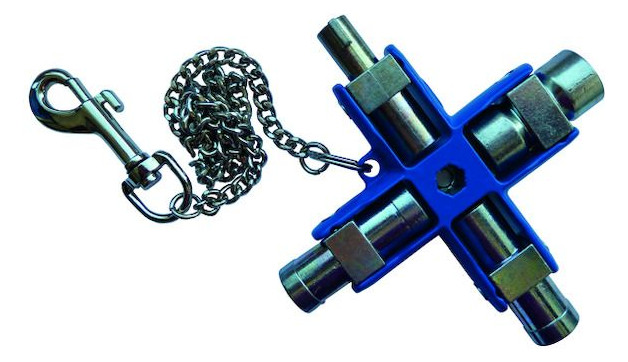 1St. Protec.class PSSM Schaltschrankschluessel mehrteilig 9 in