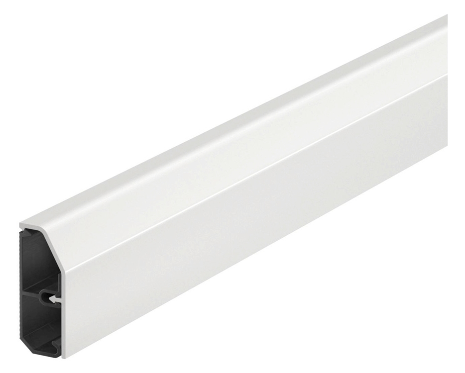 2m OBO Bettermann SL 2050 rws Sockelleistenkanal SL Set 20x50 9010, PV