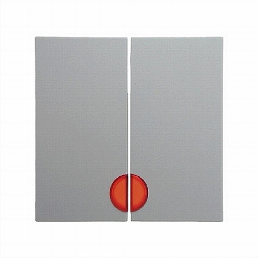 1St. Berker 16278989 Wippen mit roter Linse S.1 polarweiß glänzend