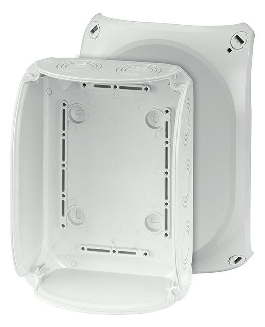 1St. Hensel KF 1600 G Kabelabzweigkasten bis 16 qmm 3phasig, 25 qmm 1phasig, ohne Klemme 62000063 KF1600G