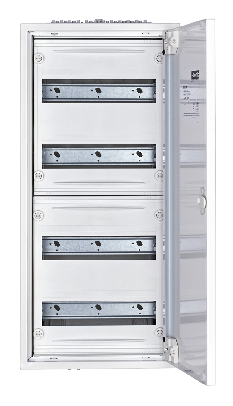 1St. F-Tronic FV1-4 AP Feldverteiler FV1-4, 1-feldrig, 4r, 650x300x165mm 7110222