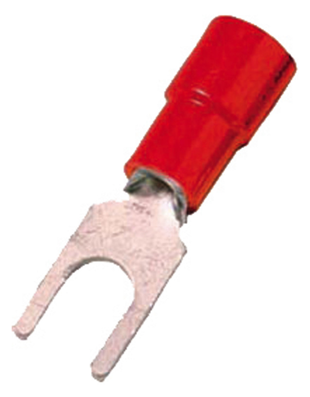 100St. Intercable ICIQ14G Isolierter Quetschkabelschuh DIN 46237,