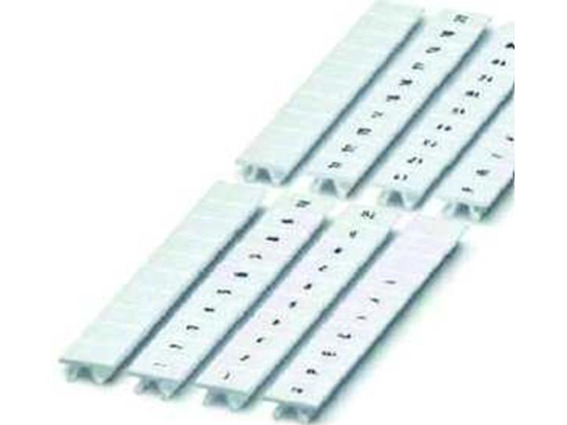 10St. Phoenix ZB10,LGS:Zahlen 21-30 Zackband 10-teilig längs bedruckt mit den fortlaufenden Zahlen: 21 30 we
