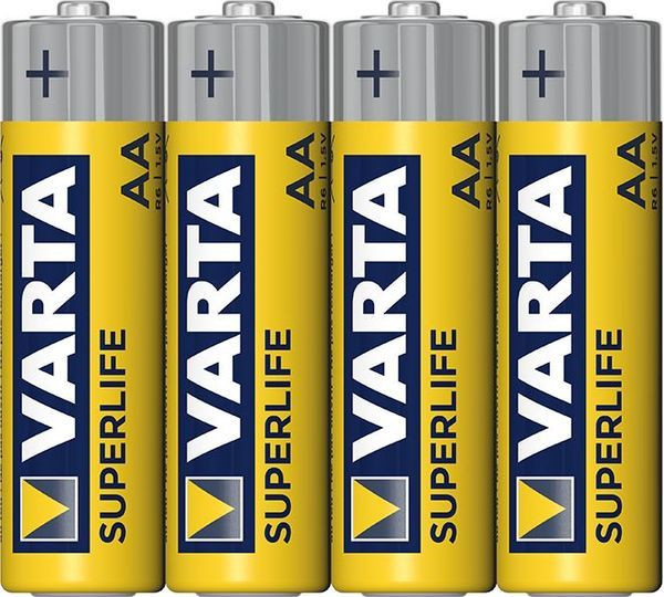 15Pk Varta Superlife AA Mignon 4 2006 4er Folie 02006101304