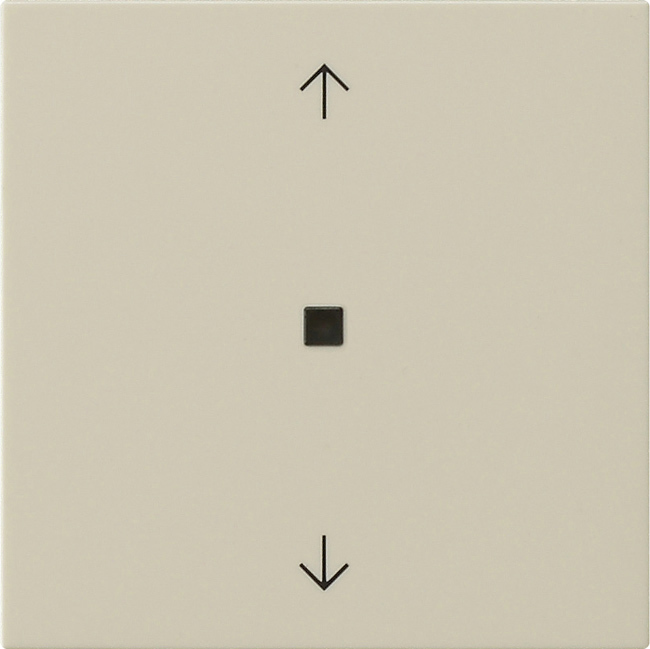 1St. Gira 549401 Gira eNet Funk Bedienaufs. Pfeile System 55 Cremeweiß
