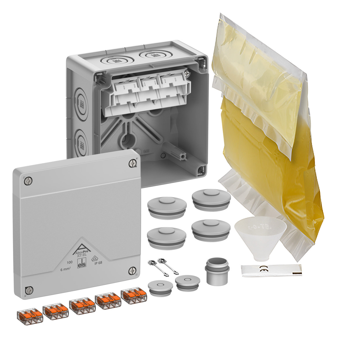 1St. Spelsberg Abox Pro XT SL-62 Abzweigkasten, Schutzart IP68